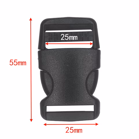 Backpack Adjustable Plastic Quick Side Release Buckle