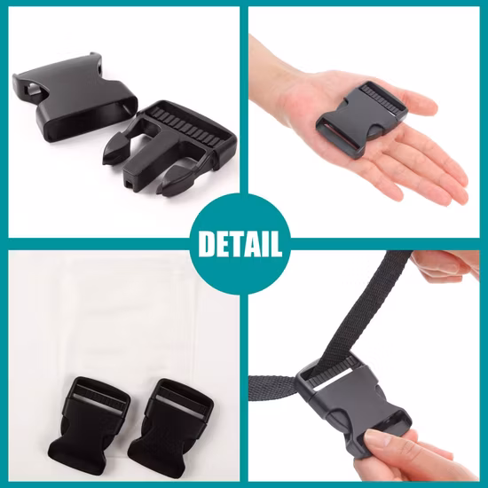 Backpack Adjustable Plastic Quick Side Release Buckle