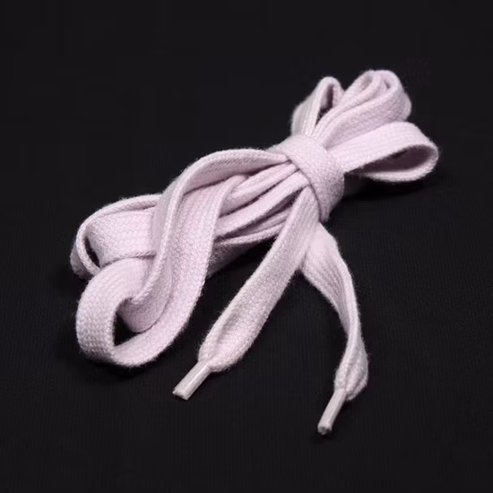 뜨거운 판매 야외 하이킹 부팅 끈 플라스틱 팁 라운드 폴리 에스터 땋은 신발 끈 운동화 Drawcord