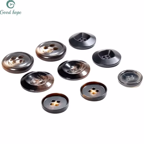 최고 품질의 플라스틱 수지 소재 봉제 버튼 사용자 정의 4