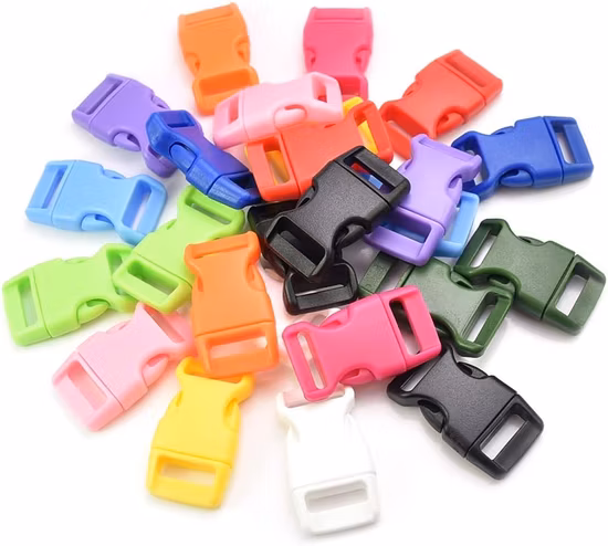 검정색 플라스틱 측면 릴리스 버클