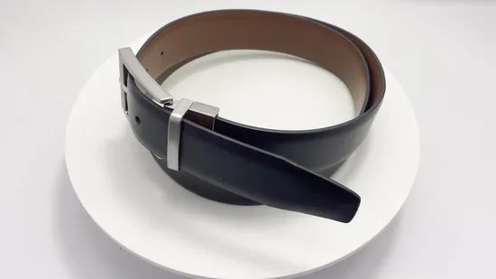 남성용 클래식 가죽 리버서블 벨트 (35)